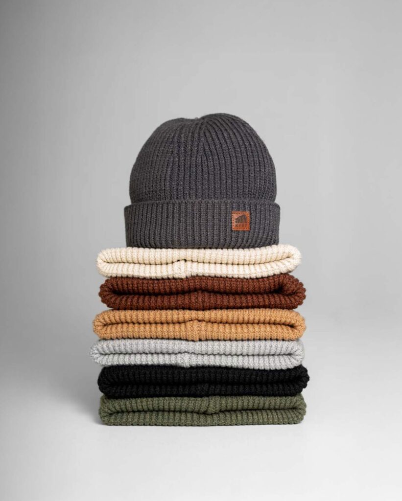 Bonnet KYST Harbour avec patch en cuir