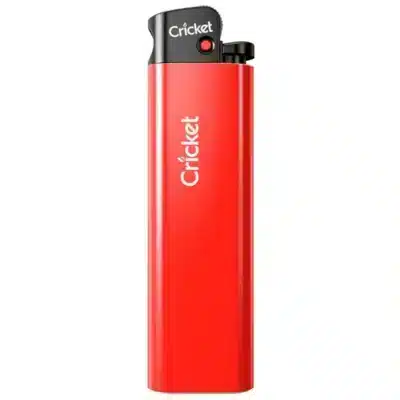 Cricket Original Feuerzeug rot ohne Druck als Produktbild