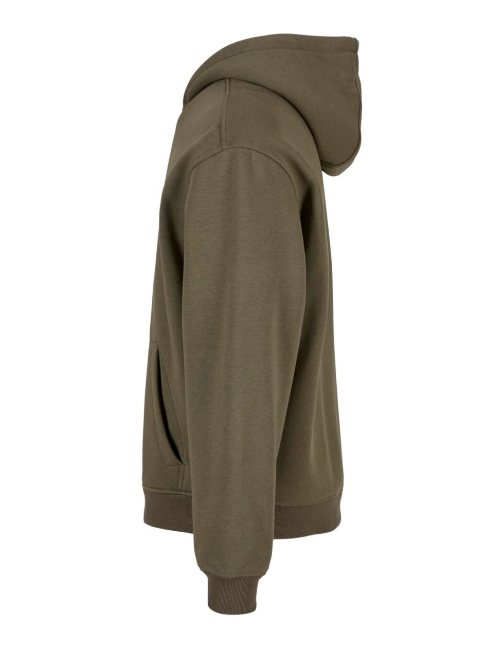 Heavy Oversize Zip-Hoodie Unisex Seitenansicht